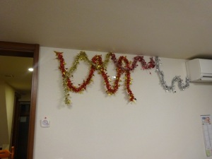 クリスマス準備