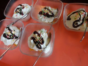 ヨーグルトパフェ