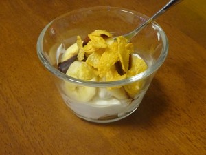 ヨーグルトパフェ