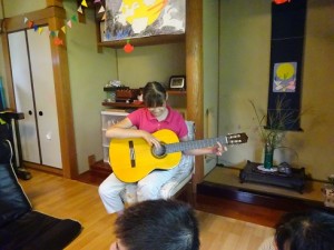 ギター演奏！