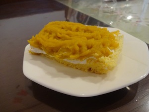 かぼちゃのモンブラン